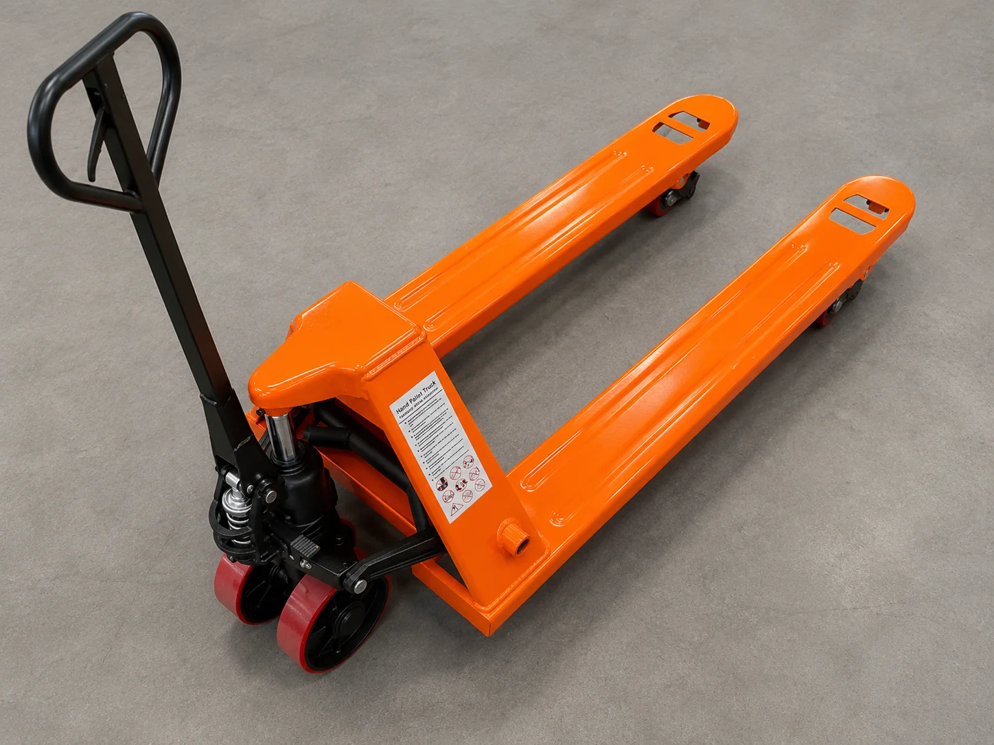 Teslift ručni paletar 2000 kg – 550 × 1150 mm – PU točkići